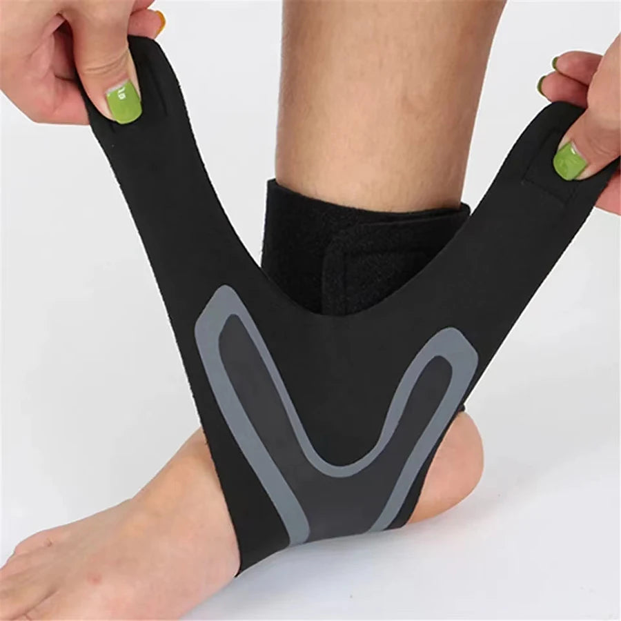 1 Pc Ankle Brace Support Compression Sleeve Breathable Running