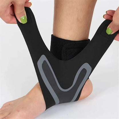 1 Pc Ankle Brace Support Compression Sleeve Breathable Running