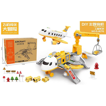 Large Spray Inertia Airplane Toy for Children Transport