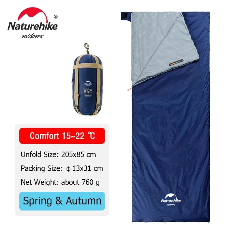 Naturehike lw180 Sleeping Bag Ultralight Cotton Outdoor