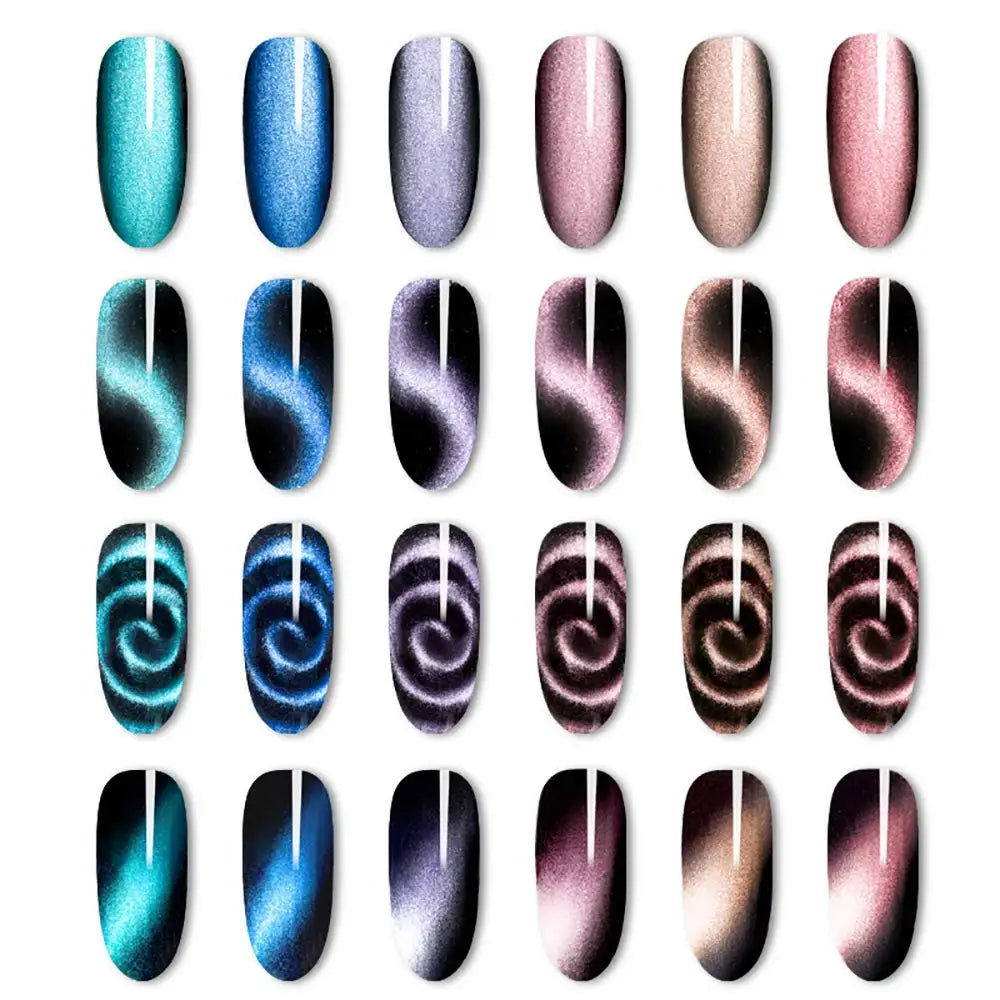 Magnet Set Magnetic UV Gel Nail Polish Magnet Pens 3D
