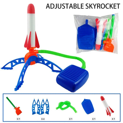 Kids Outdoor Rocket Foot Pump Outdoor Air Pressing Soaring