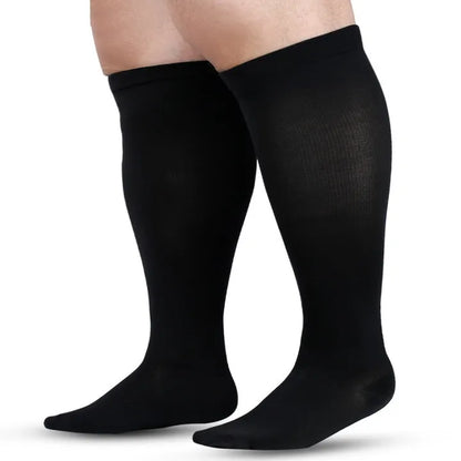Compression Socks for Women Men 20-30 mmHg Wide Calf