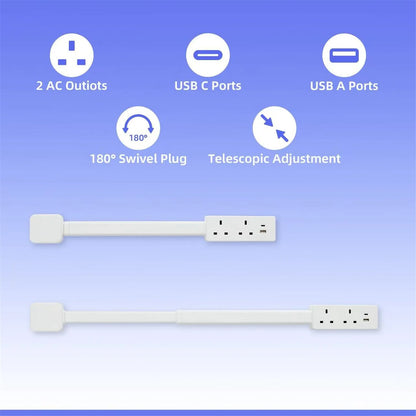 New Electrical Wall Plug Rotates Electrical Outlet Extender
