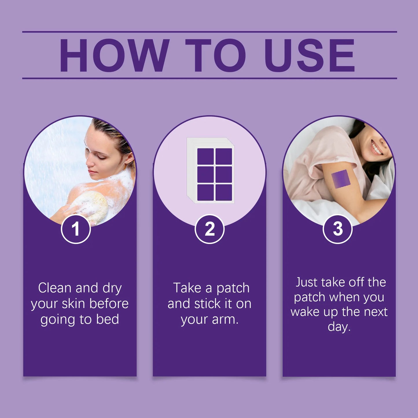 Sleep Aid Patches Calming Nerve Relieve Stress Anxiety