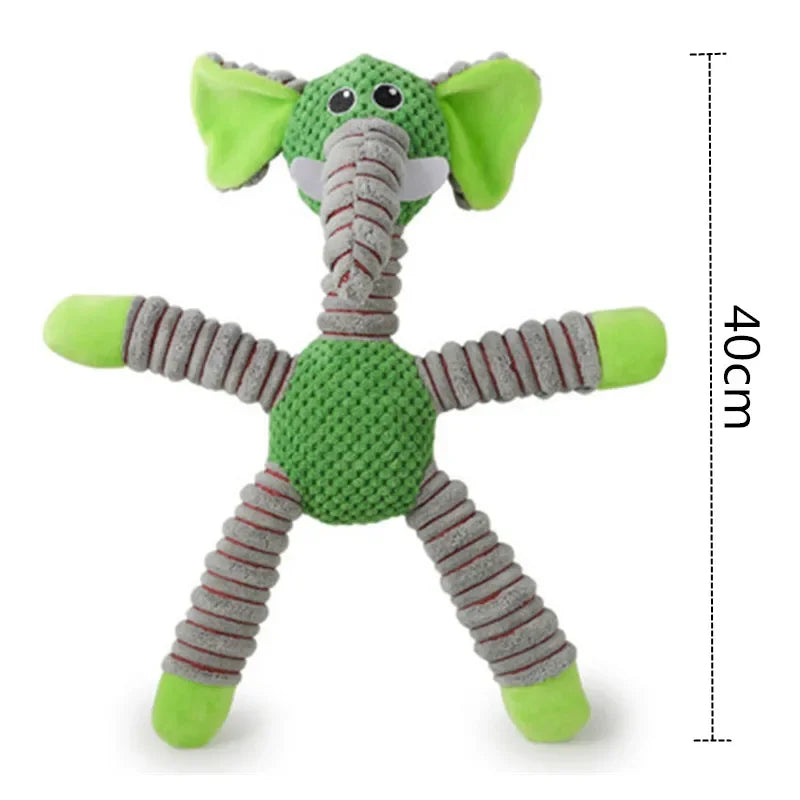 Indestructible Large Dog Sound Squeaky Toys Animals