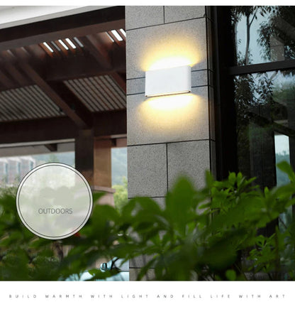 Nordic Wall Light Aluminum Modern Style Indoor Wall Lamp