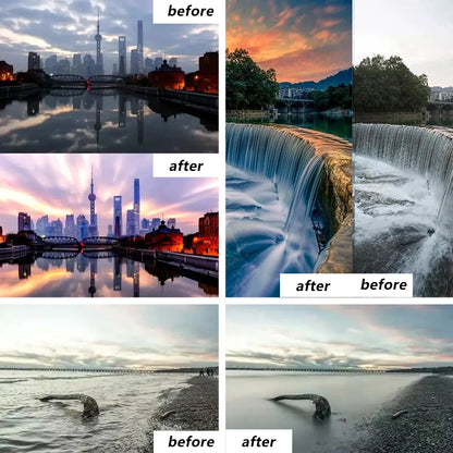 Magnetic ND Filter for Phone Adjustable Camera Lens Clip