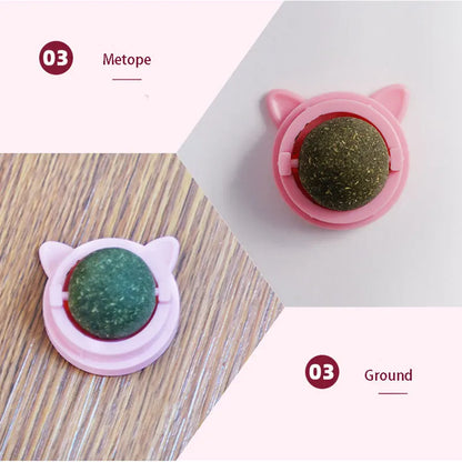 Cats Catnip Cat Toy Natural Ball Removal  Cat Grass