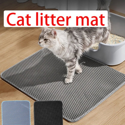 Cat Litter Mat Size Waterproof Pet Toilet Litter Trapping