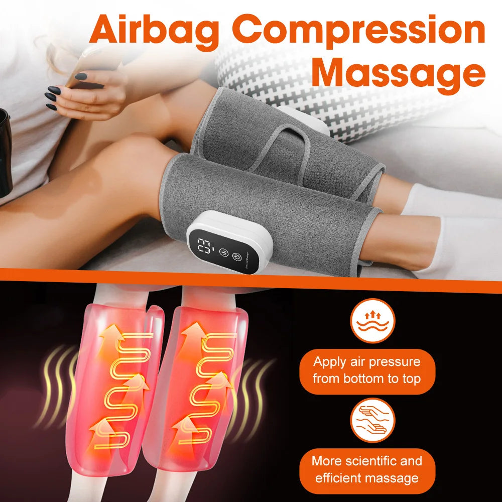 Eletric 360° Air Pressure Calf Massager Wireless Leg Massage