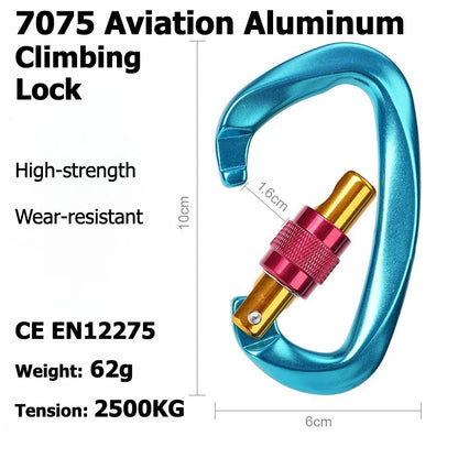 Outdoor Professional Rock Climbing Accessories Aluminum