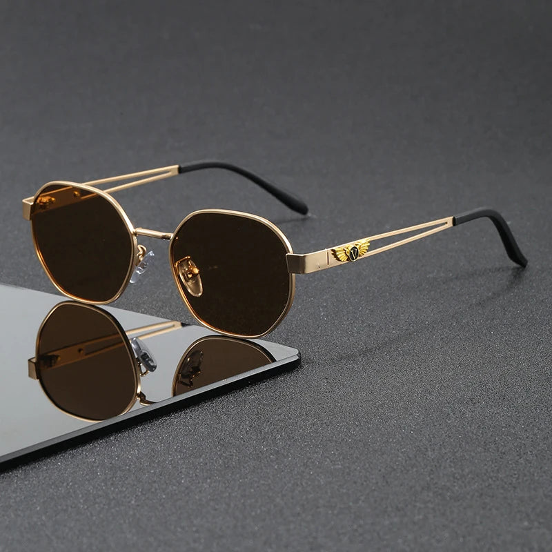 Fashion Small Polygon Polarized Sunglasses Forr Women Men