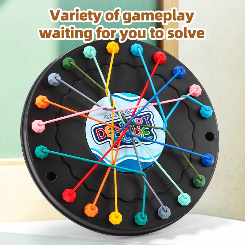 New Rope Breaking Battle Challenge Puzzle Toy Knot Toy