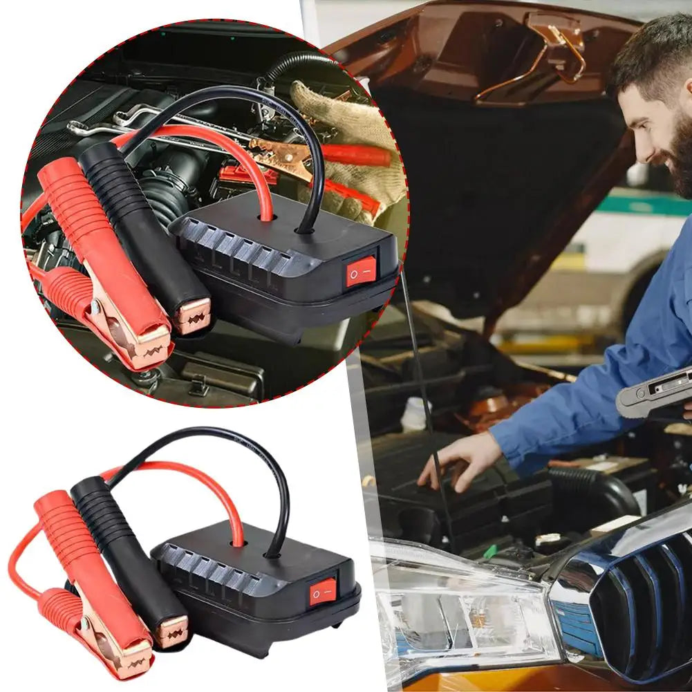 Car Lithium Battery Converter Charger Clip