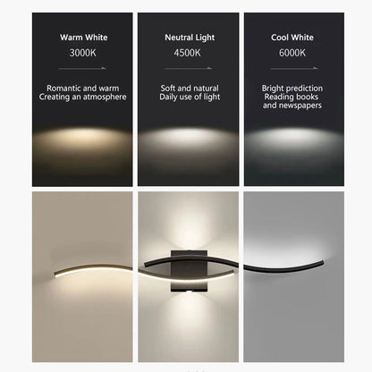 Indoor LED Wall Lights for Bedroom Bedside LED Wall Lamps