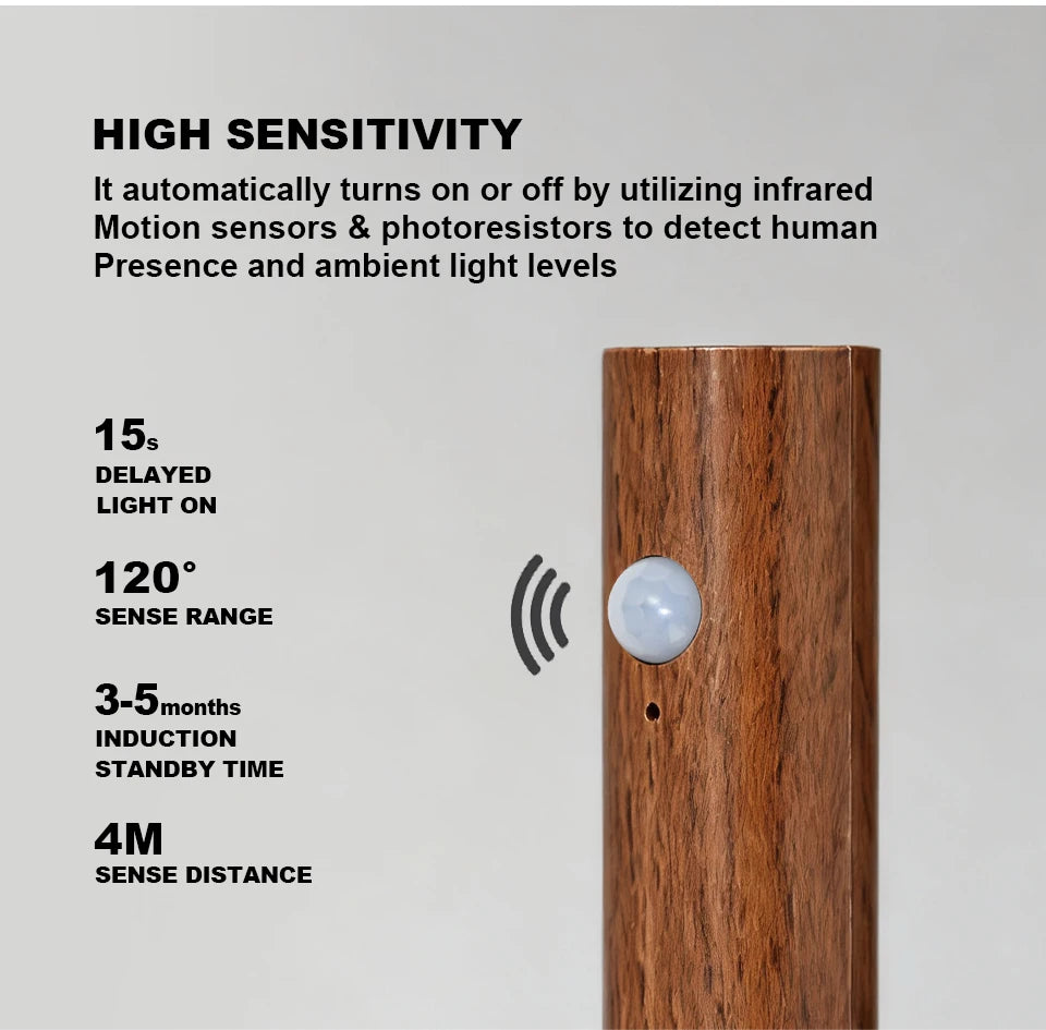 LED Intelligen Sense Light Magnetic Charging Imitation