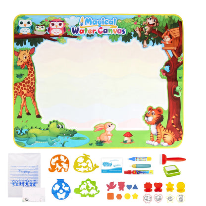 Magic Water Drawing Mat Coloring Doodle Painting Board