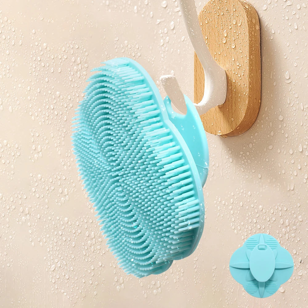 Soft Silicone Body Scrubber Shampoo Cleansing Brushes