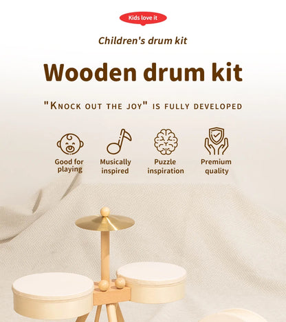 Kids Drum Set Musical Toys for Boy Girl Music Toys
