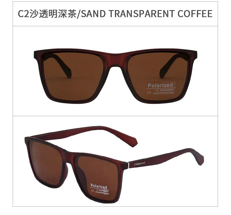 New Style Polarized Sunglasses Men Fashion Unisex