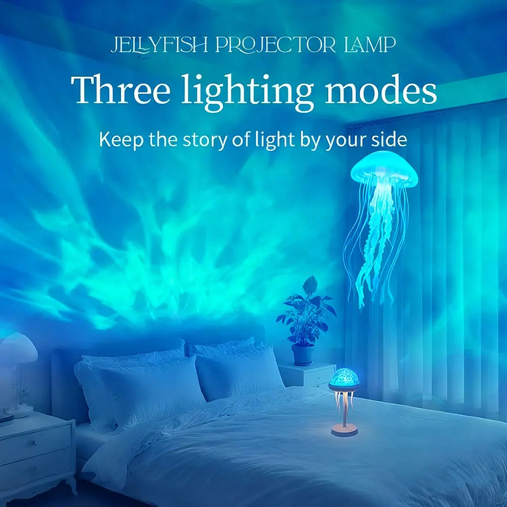 Jellyfishes Ocean Waves Projector Light With Remote