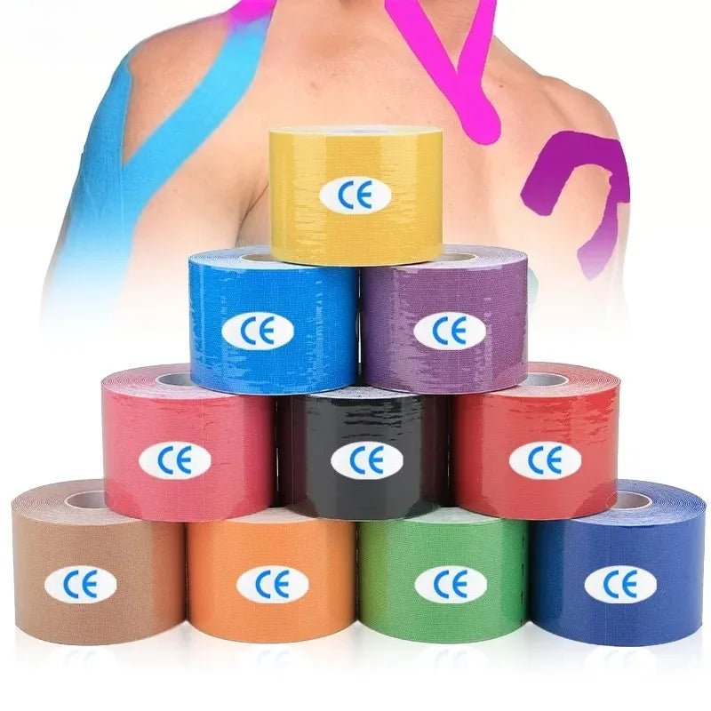 Sports Waterproof Kinesiology Tape Stickers Athletic Bandage