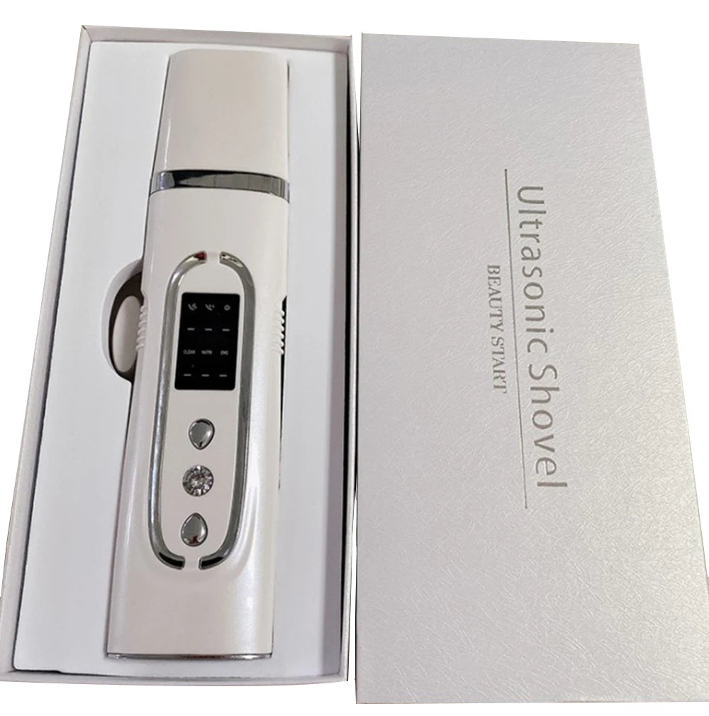 Ultrasonic Skin Scrubber Electric Facial Cleansing Pore