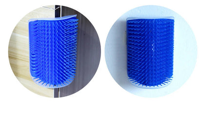 Massage Pet Cat Brush Corner Scrape Hair Removal