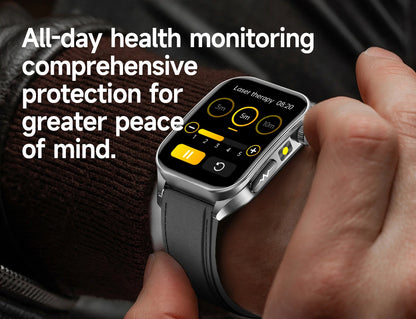 New Laser Treatment Three High Smart Watch Men ECG Heart Rate