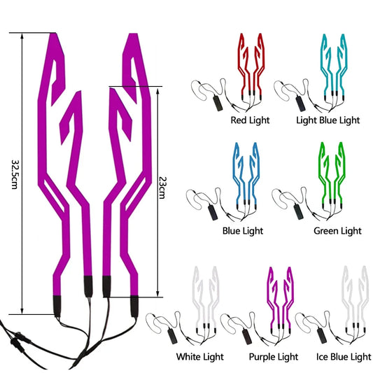 Waterproof LED Cold Light 4-in-1 Helmet Strip