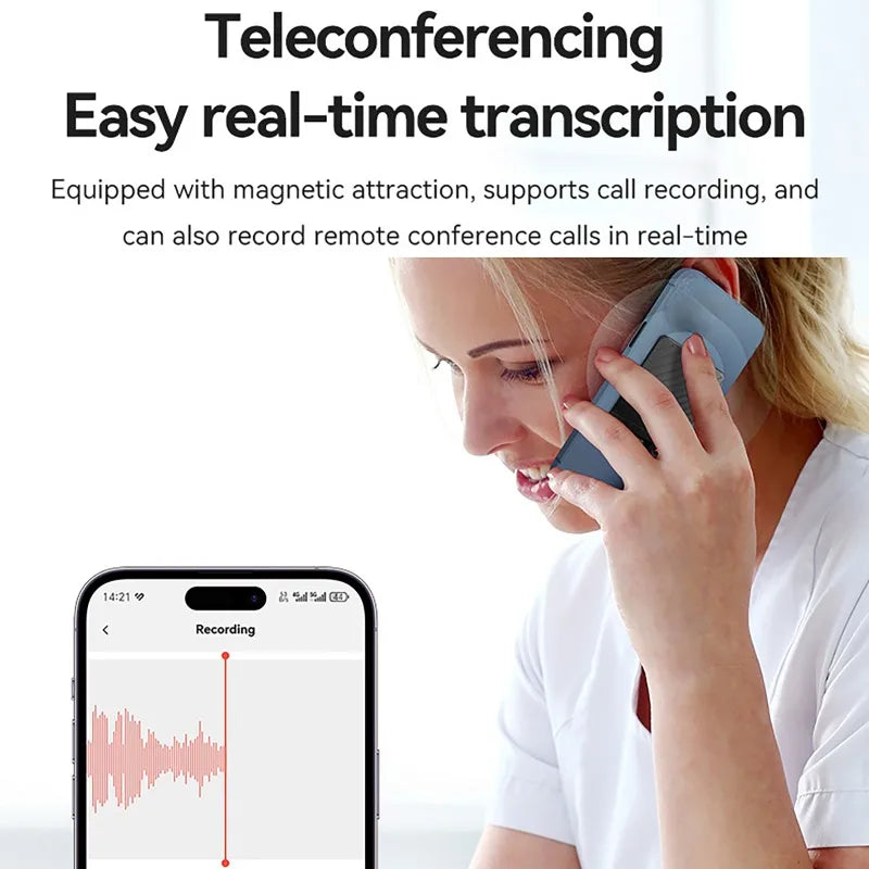 AI Voice Recorder with Display Screen 8-256GB Intelligent