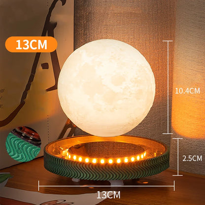 Magnetic Levitating Bulb Saturn Moon Lamp Levitating  Table Lamp