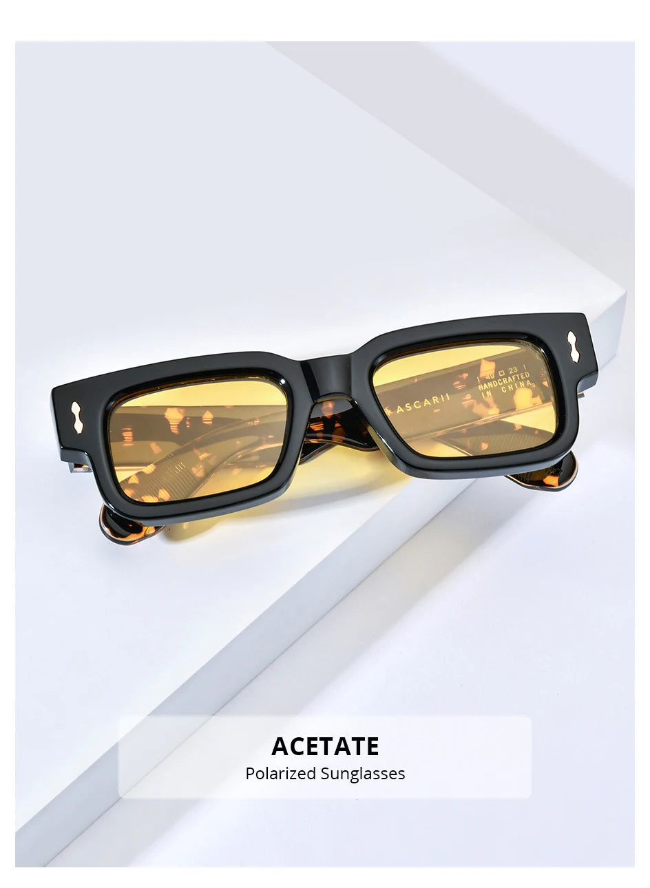 Acetate Polarized Sun Glasses Women Brand Designer