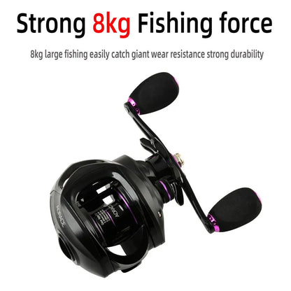 Fishing Baitcasting Reel All Metal Spool Fishing Reels