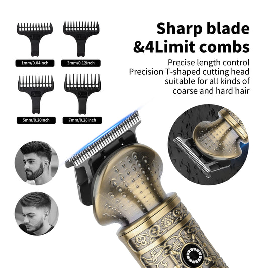 Beard Trimmer for Men Electric Razor Shaver Cordless