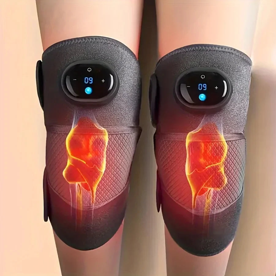 Heating Knee Massager, 3 Types of Vibrating Knee Heating Pads