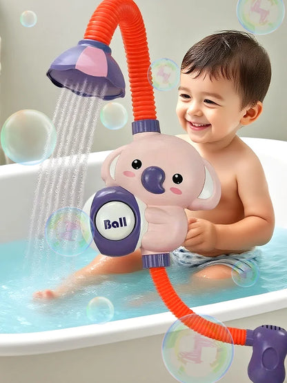 1Set Cartoon Cute Little Elephant Electric Shower