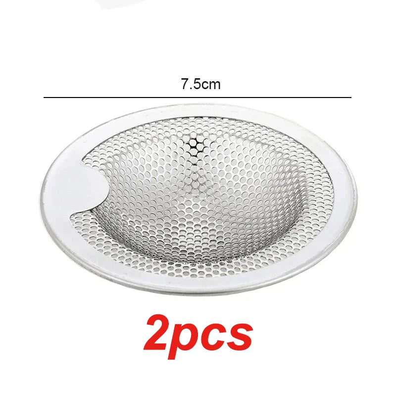 Kitchen Sink Stainless Steel Filter Sewer Mesh Strainers