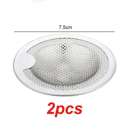 Kitchen Sink Stainless Steel Filter Sewer Mesh Strainers