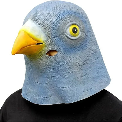 Pigeon Mask Funny Animal Cosplay Costume Latex Head Mask Halloween