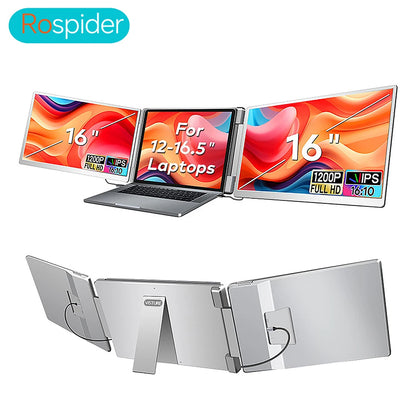 Portable LCD FHD IPS Gaming Backlit External Monitor