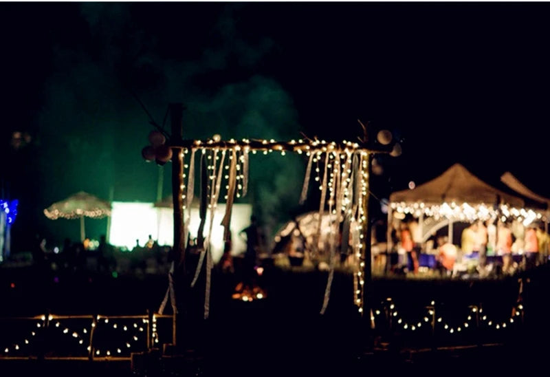 10M USB/Battery Power Ball LED String Lights Garland Lights
