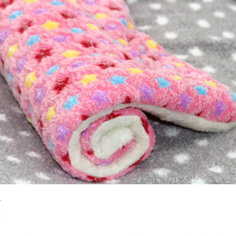 Thicken Flannel Mat Pet Beds Mats Dog Bed Sleeping Mat