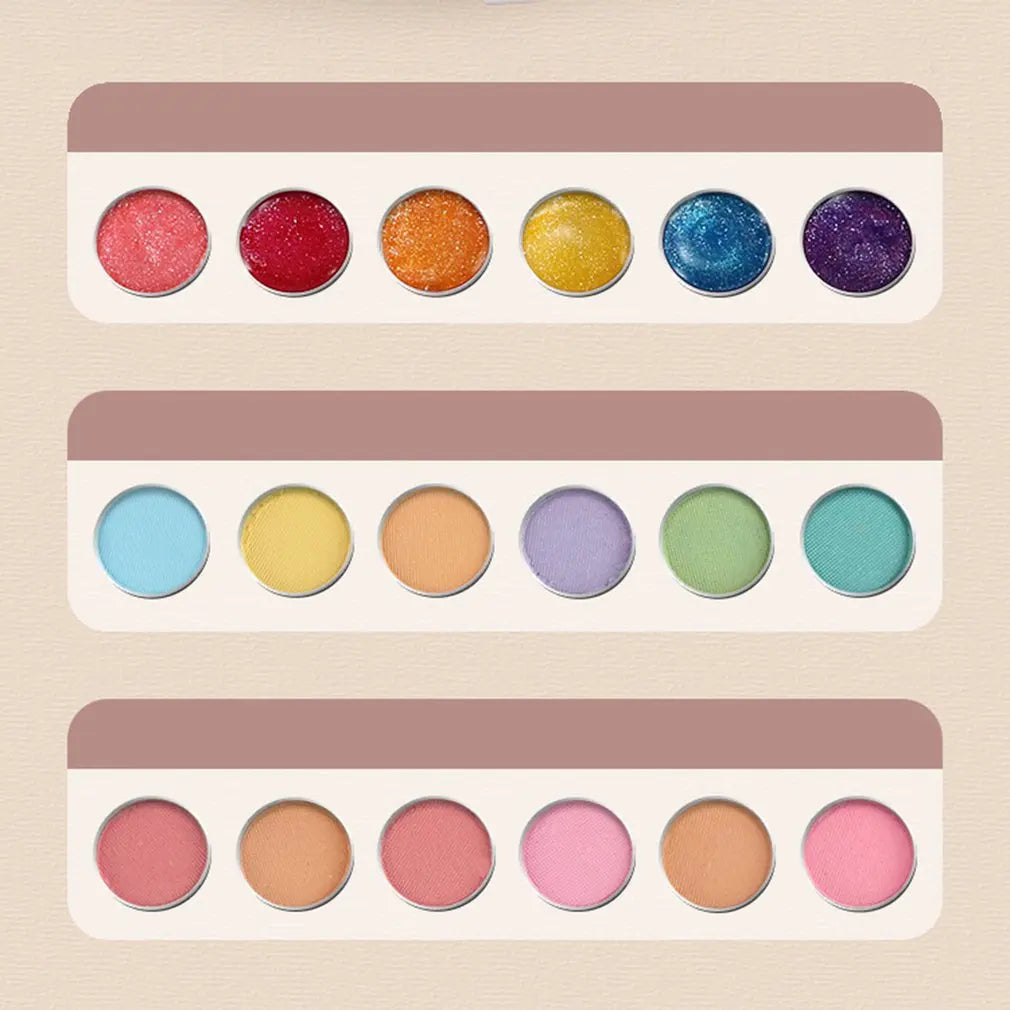 Children Makeup Cosmetics Pretend Playing Box