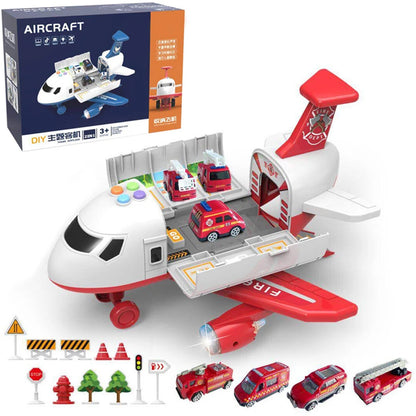 Large Spray Inertia Airplane Toy for Children Transport