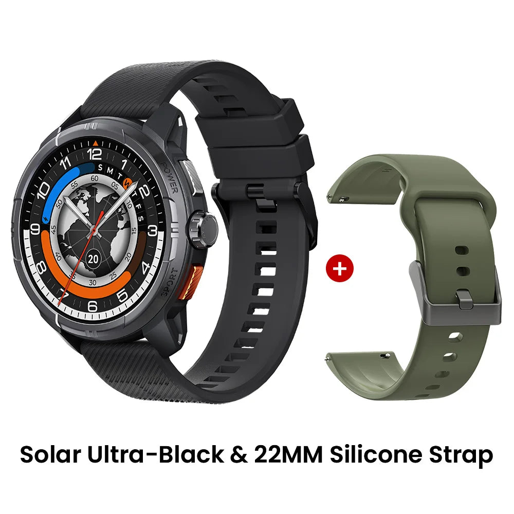 HAYLOU Solar Ultra GPS Smartwatch 1.6” AMOLED Display