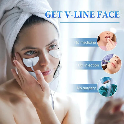 EMS Facial Massager Microcurrent Muscle Stimulator Lifting Skin