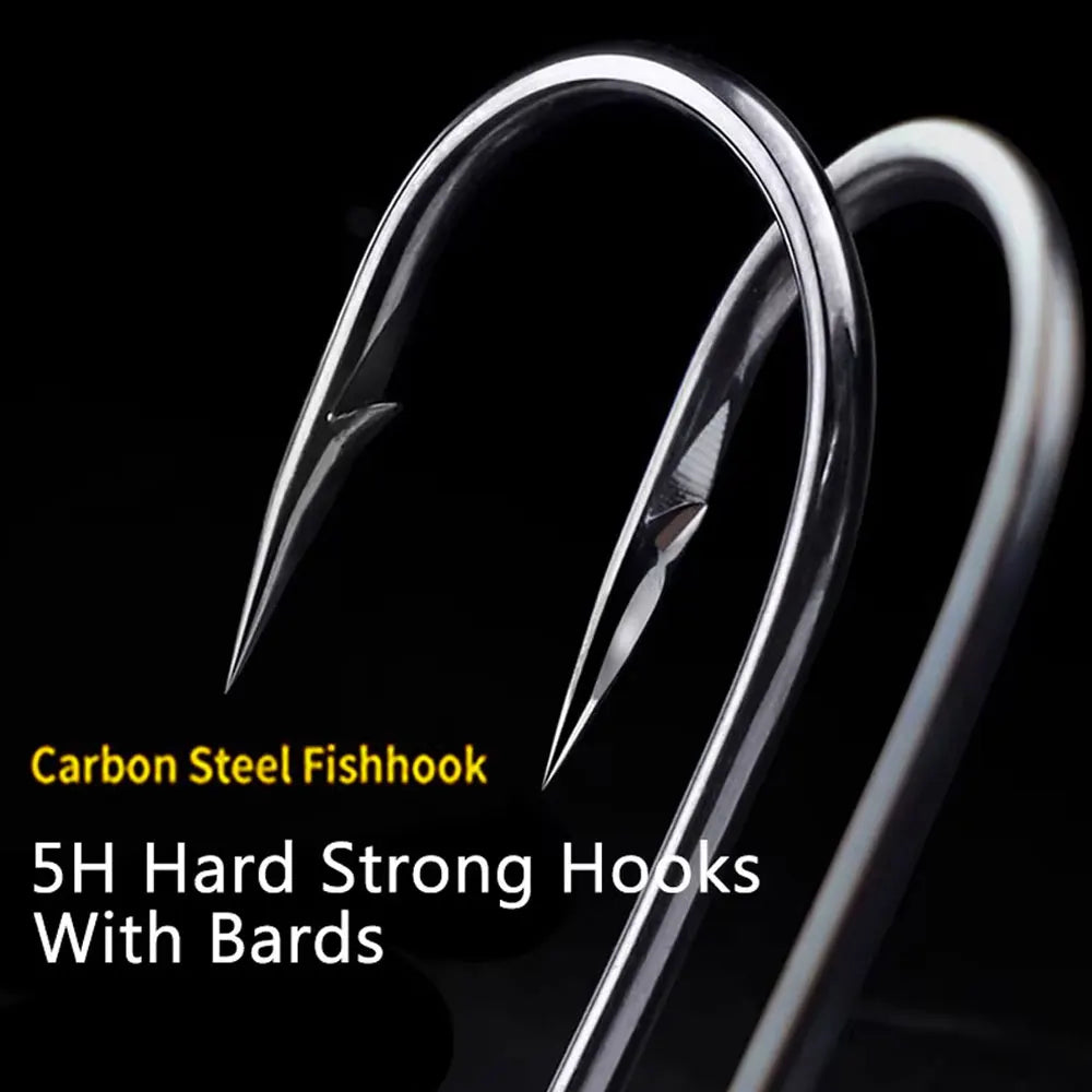 Jig fishing hooks with auxiliary hook,