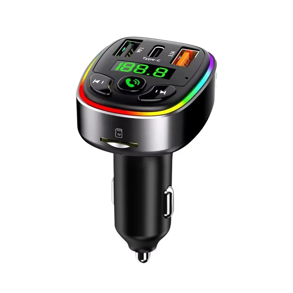 Bluetooth 5.0 FM Transmitter Car MP3 Modulator Player Handsfree